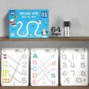 64Pages Kids Reusable Tracing Work