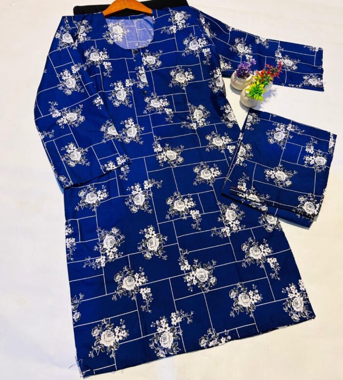 Aroma cotton  Stitched 2 Pcs - Image 4