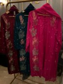Cottonsilk heavy musework completely stiched 3 pieces