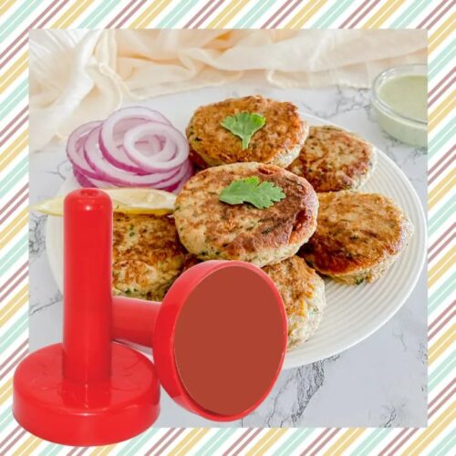 Shami Kabab Hand Maker Cutlet Mould  Random Colors