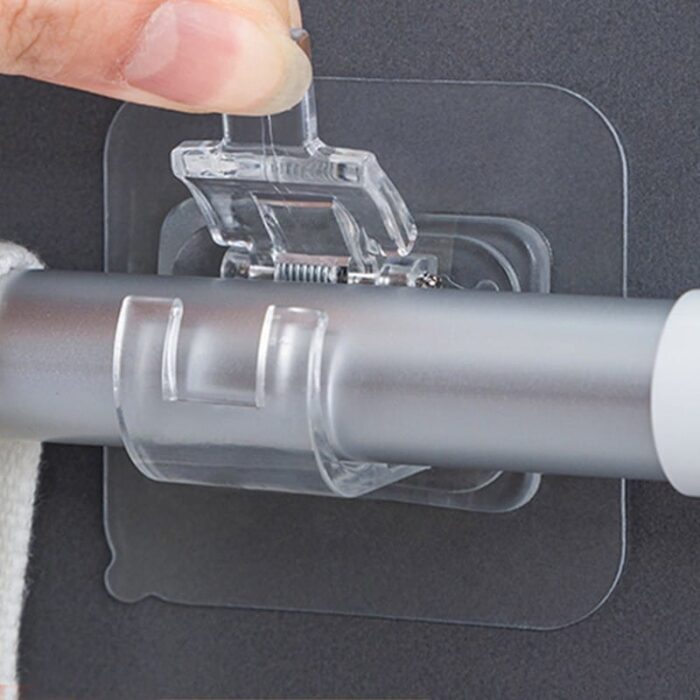 2pcs Self Adhesive Curtain Hanging Hook - Image 3