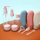 9pcs Travel Refillable Bottle Set (Copy)