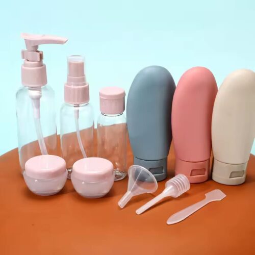 9pcs Travel Refillable Bottle Set (Copy)
