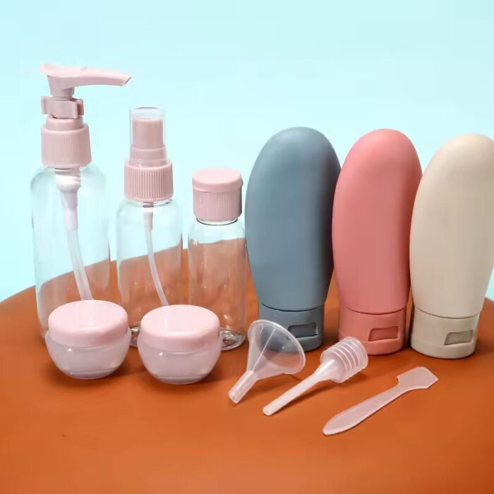 9pcs Travel Refillable Bottle Set (Copy)