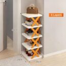 5 Layer X-Shoe Plastic Rack