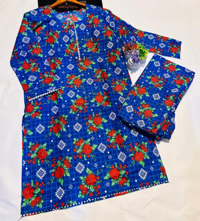 Aroma cotton  Stitched 2 Pcs - Image 10