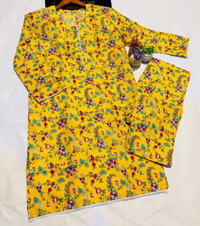 Aroma cotton  Stitched 2 Pcs - Image 11