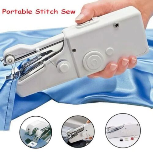 Portable Handy Sew Clothes Stitch Machine (Cell Operate) with Box