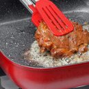 Long Handle No-Stick BBQ Grilling Kitchen Tongs.  Random Colours