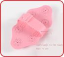 Silicon 7 Balls Body Massager Glove  Random Colours