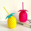 Tango Fruit Shape Kids Tumbler with Straw 850ml Random Colours