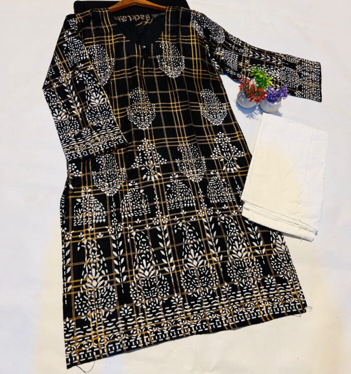 Aroma cotton  Stitched 2 Pcs - Image 13