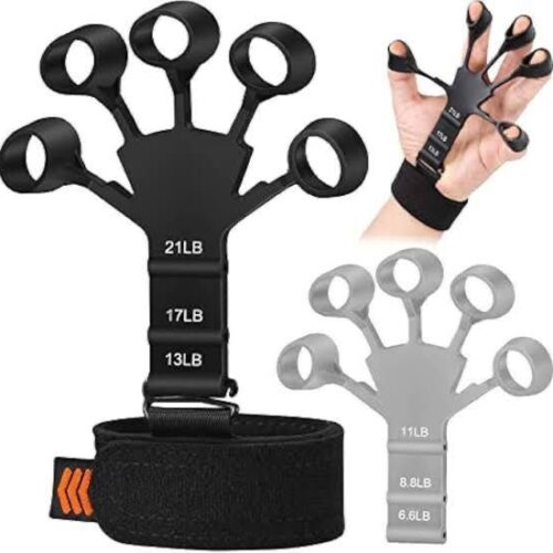 Silicone Finger Gripper Exerciser with Box Packing