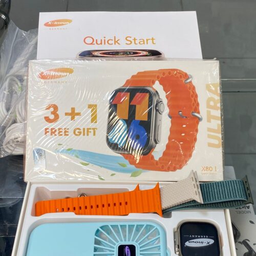 WATCH WITH 3 HIGH QUALITY STRAPS WITH FAN